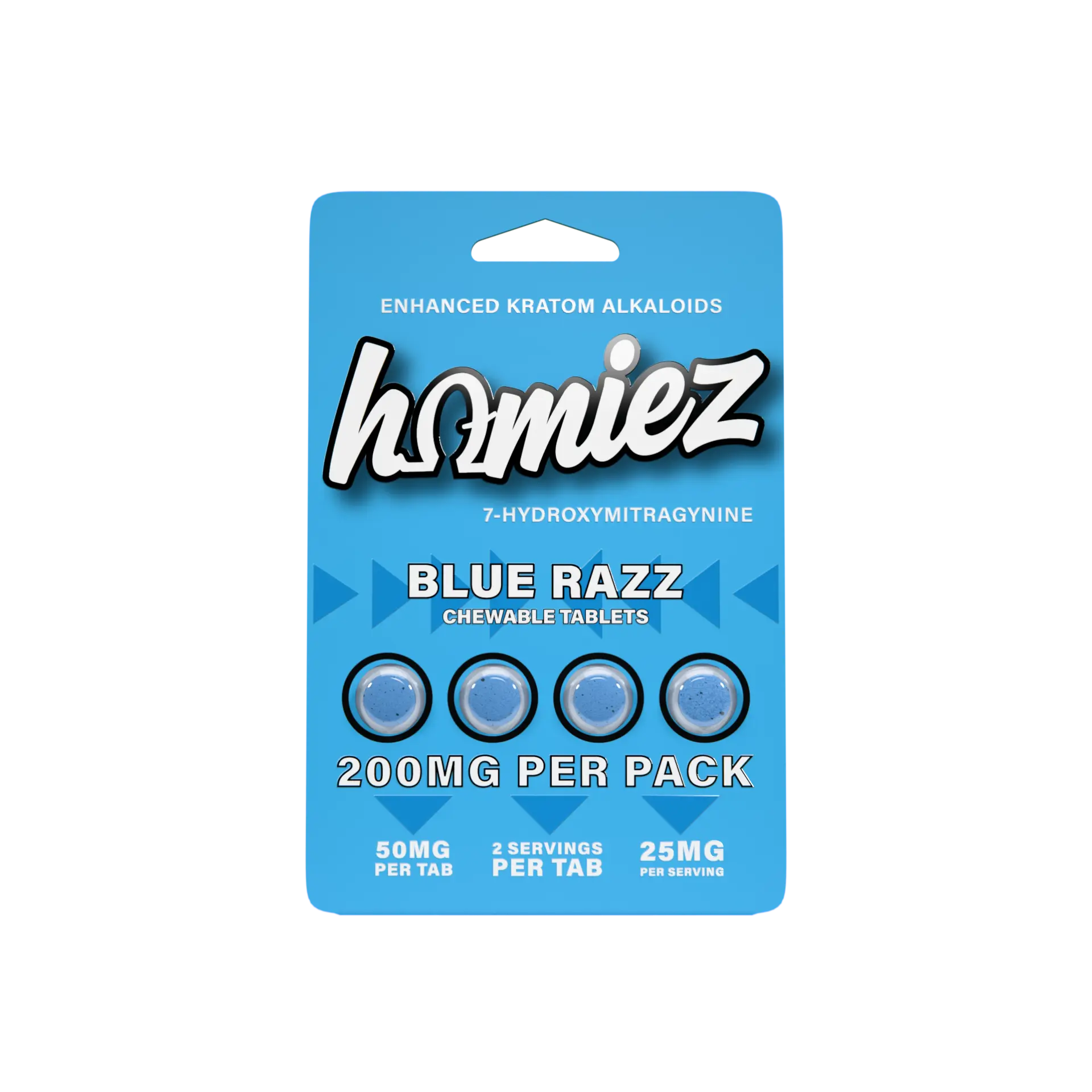 *Homiez 7OH 50mg Blue Tablet (4ct)*