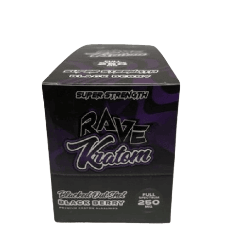 *Rave Blacked Out Shot (Black Berry)*