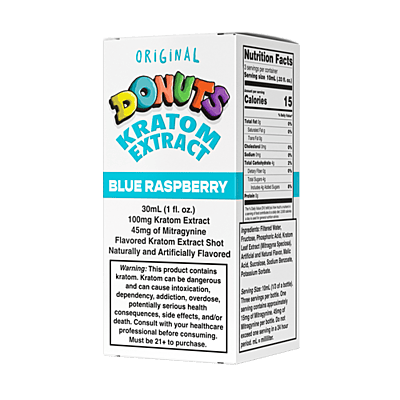Donuts kratom Blue Raspberry Flavor Donuts kratom Blue Raspberry Flavor