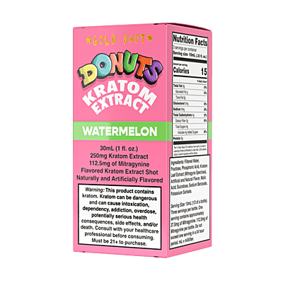 Donuts Kratom Gold Watermelon Shot Donuts Kratom Gold Watermelon Shot