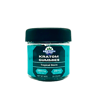 *Kratown Kratom Gummies Tropical Storm (10ct) (25mg)*