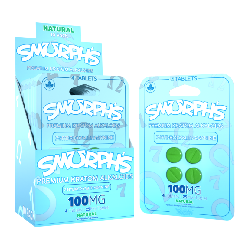 Smurph's 7OH 20mg Tablets Natural