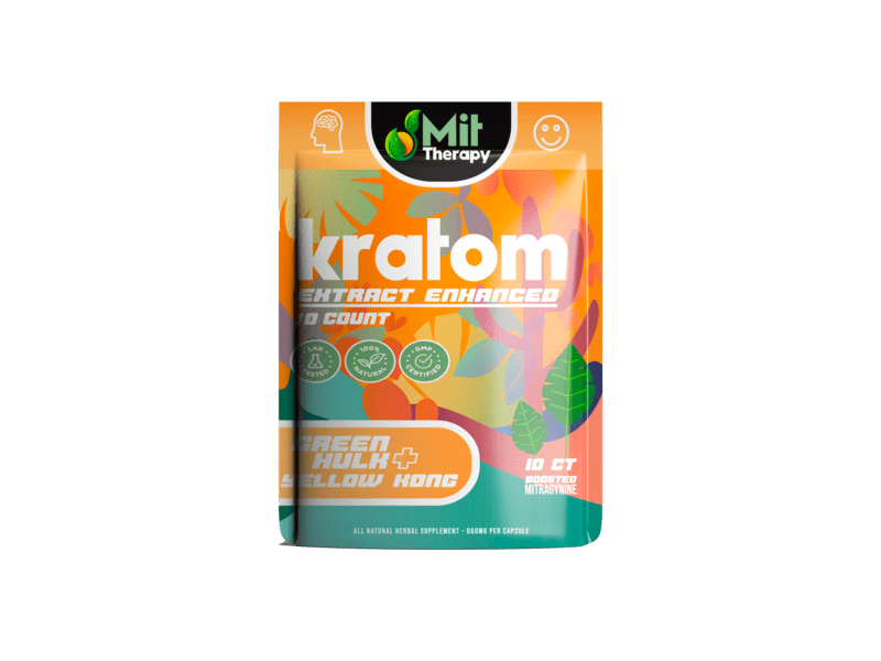 *MIT Therapy-Green Hulk+Yellow Kong*-14g Powder *MIT Therapy-Green Hulk+Yellow Kong*-14g Powder