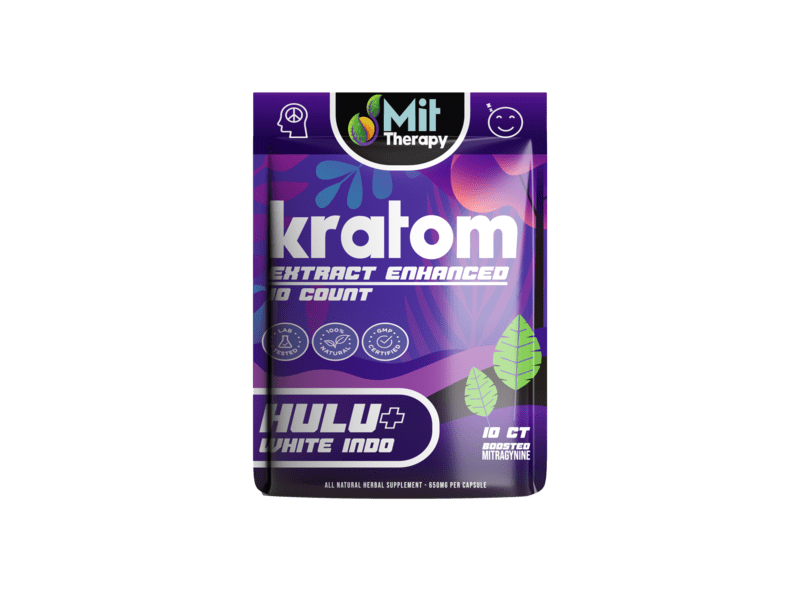 MIT Therapy Hulu + White Indo-10ct x 1 Pouches (10 Total Capsules) MIT Therapy Hulu + White Indo-10ct x 1 Pouches (10 Total Capsules)