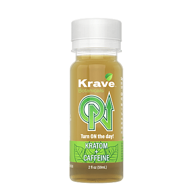 Krave Botanicals Kratom + Caffeine Extract Shot Krave Botanicals Kratom + Caffeine Extract Shot