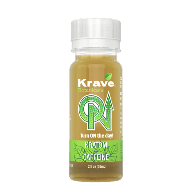 Krave Botanicals Kratom + Caffeine Extract Shot