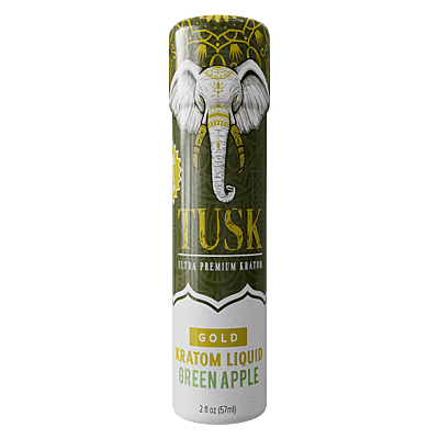 Tusk Kratom Shot 150mg (Gold) Green Apple Tusk Kratom Shot 150mg (Gold) Green Apple