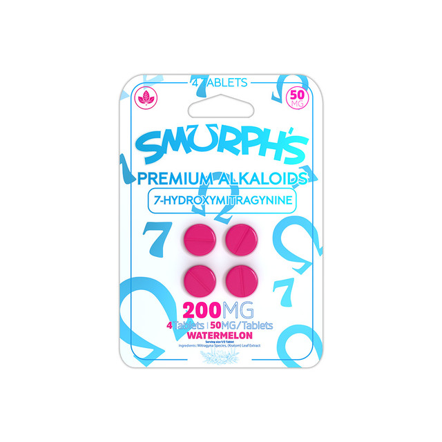 Smurph's 7OH 50mg Tablets Watermelon
